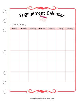 Engagement Calendar