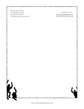 Zombies Stationery stationery design