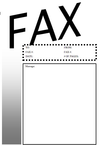 Basic #4 fax cover sheet