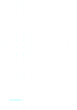 Printable Dot Paper with 20mm spacing on A4-sized paper