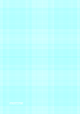 Printable Graph Paper with ten lines per inch on A4-sized paper