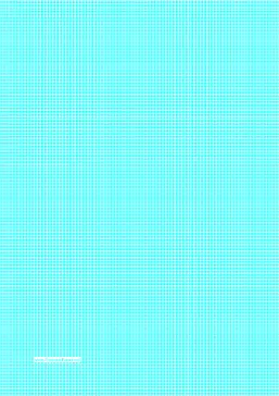 Printable Graph Paper with lines every 1.25mm (8 lines/cm) on A4-sized paper