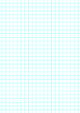 Printable Graph Paper with one line per centimeter on A4 paper