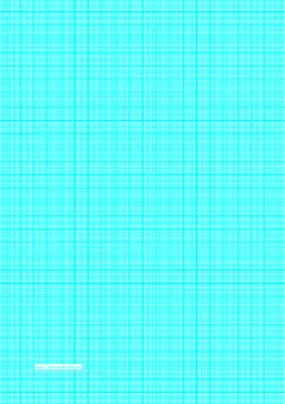 Printable Graph Paper with one line per millimeter and centimeter index lines on A4 paper