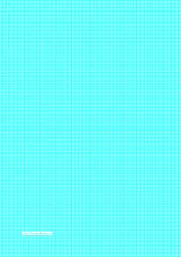 Printable Graph Paper with one line per millimeter on A4 paper