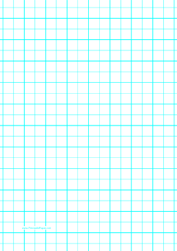 Printable Graph Paper with two lines per inch and heavy index lines on A4-sized paper