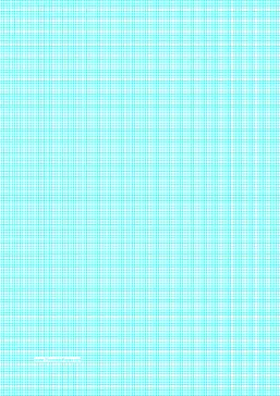 Printable Graph Paper with lines every 2mm (5 lines/cm) on A4-sized paper