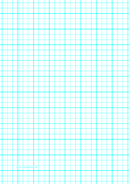 Printable Graph Paper with three lines per inch and heavy index lines on A4-sized paper