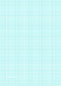 Printable Graph Paper with lines every 3.33mm (3 lines/cm) on A4-sized paper