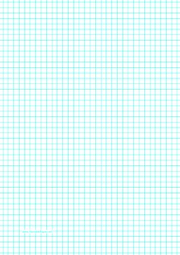 Printable Graph Paper with four lines per inch on A4-sized paper