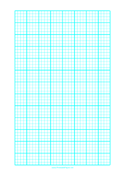 Printable Graph Paper with one line every 5 mm and heavy index lines every fourth line on letter-sized paper