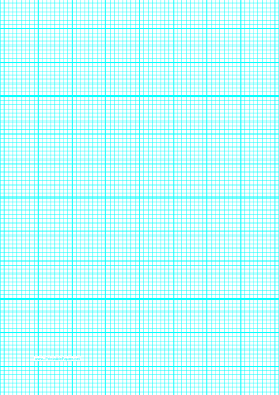 Printable Graph Paper with eight lines per inch and heavy index lines on A4-sized paper