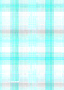 Printable Graph Paper with eight lines per inch on A4-sized paper