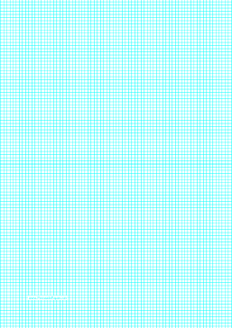 Printable Graph Paper with nine lines per inch on A4-sized paper