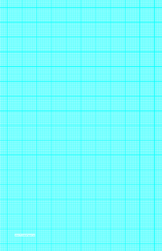 Printable Graph Paper with twenty two lines per inch and heavy index lines on ledger-sized paper