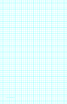 Printable Graph Paper with three lines per inch and heavy index lines on ledger-sized paper