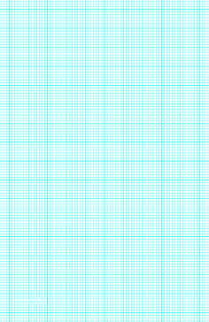 Printable Graph Paper with seven lines per inch and heavy index lines on ledger-sized paper