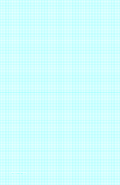 Printable Graph Paper with seven lines per inch on ledger-sized paper