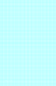 Printable Graph Paper with nine lines per inch on ledger-sized paper