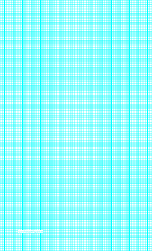 Printable Graph Paper with sixteen lines per inch and heavy index lines on legal-sized paper