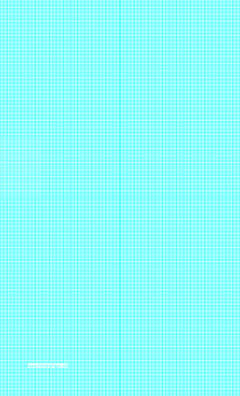 Printable Graph Paper with eighteen lines per inch on legal-sized paper