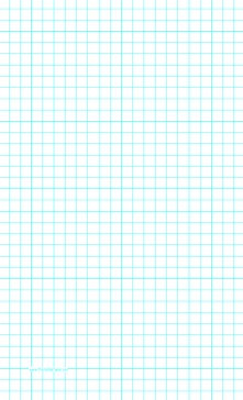 Printable Graph Paper with one line per centimeter on legal-sized paper