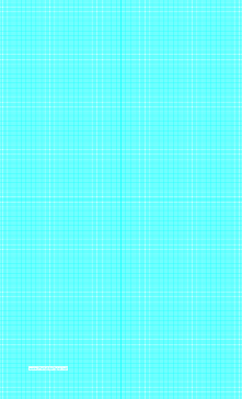 Printable Graph Paper with one line per millimeter on legal-sized paper