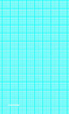 Printable Graph Paper with twenty two lines per inch and heavy index lines on legal-sized paper