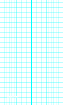 Printable Graph Paper with three lines per inch and heavy index lines on legal-sized paper