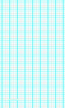 Printable Graph Paper with four lines per inch and heavy index lines on legal-sized paper