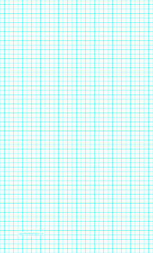 Printable Graph Paper with four lines per inch on legal-sized paper