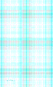 Printable Graph Paper with six lines per inch on legal-sized paper