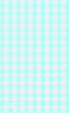 Printable Graph Paper with seven lines per inch on legal-sized paper