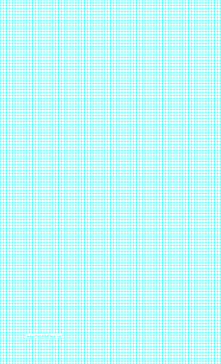 Printable Graph Paper with nine lines per inch on legal-sized paper