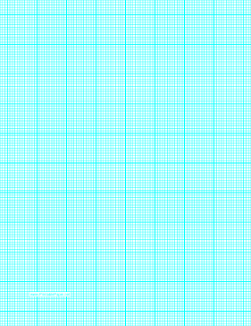 Printable Graph Paper with twelve lines per inch and heavy index lines on letter-sized paper