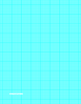 Printable Graph Paper with twenty four lines per inch and heavy index lines on letter-sized paper