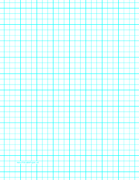 Printable Graph Paper with three lines per inch and heavy index lines on letter-sized paper