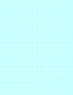 Printable Graph Paper with eight lines per inch on letter-sized paper