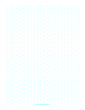 Printable Hexagon Graph Paper with 1-cm spacing on letter-sized paper