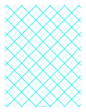 Printable Graph Paper for Quilting with 2 Lines per inch and heavy index lines