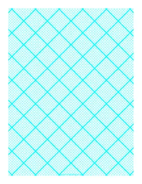 Printable Graph Paper for Quilting with 9 Lines per inch and heavy index lines