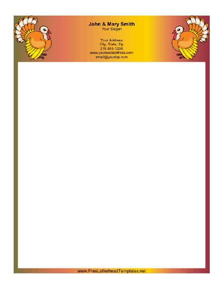 Turkey Letterhead