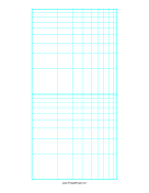 Printable Log-log paper: 1-Cycle by 2-Cycle