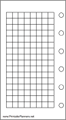 Mini Organizer Grid Page - Left