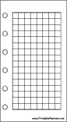 Mini Organizer Grid Page - Right