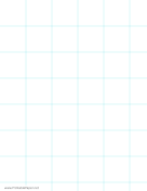 Printable 1.5 Inch Graph Paper