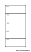 Hipster Organizer Daily Planner-Day On A Page