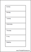 Hipster Organizer Weekly Planner-Week On A Page