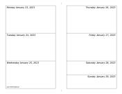 01/23/2023 Weekly Calendar-landscape