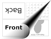 Printable 2024 Foldable Calendar